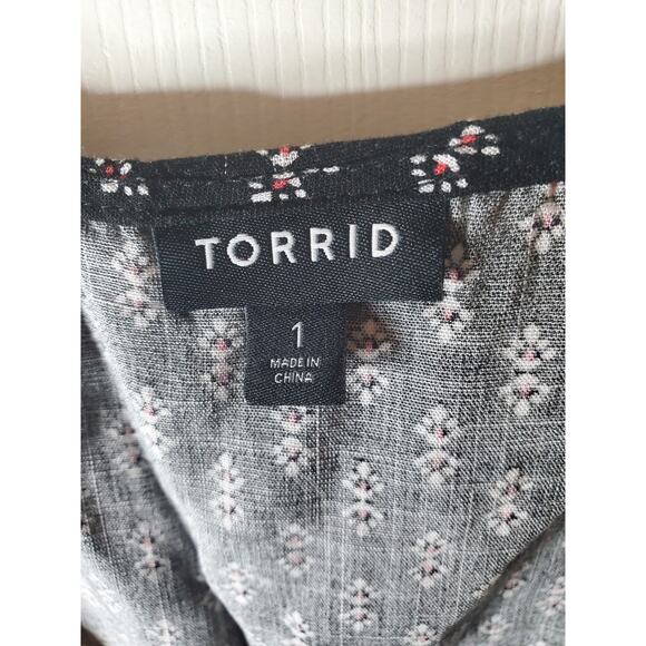 Torrid Fit and Flare Rayon Sleeveless Top, 1X - Picture 5 of 6